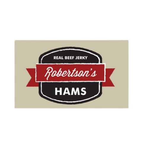 Robertsons Hams Choppin Block Logo